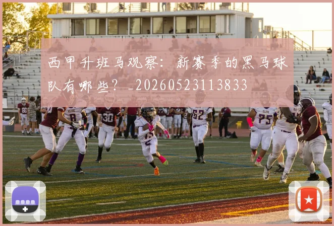 西甲升班马观察:新赛季的黑马球队有哪些?_20260523113833