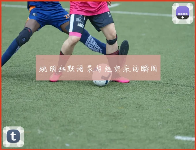 姚明幽默语录与经典采访瞬间